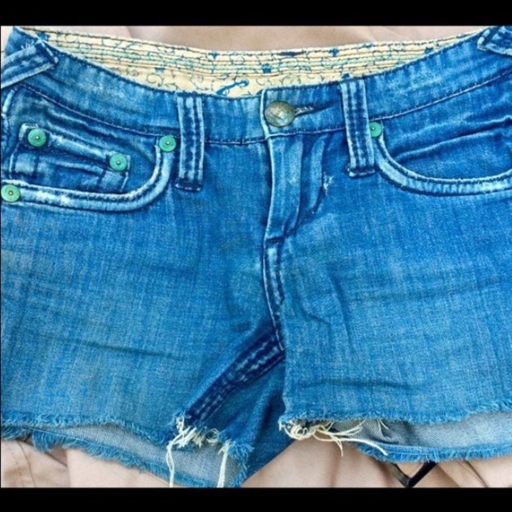 Stitch's Cut-Off Shorts Denim‎